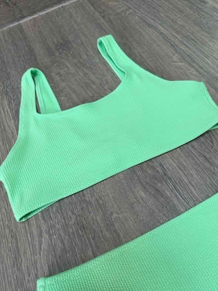 Photo of free 2 Piece Swim Suit. Green. 12-14 years. Good condition. (Southsea PO4) #2
