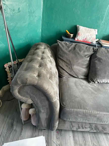 Photo of free Four seat sofa & Cuddle chair (East Ham E6) #2