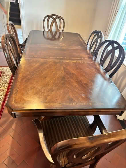 Photo of free Dining room table and chairs (Upper Rathmines) #4