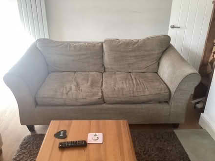 Photo of free 3 seater settee (Pittville GL50) #1