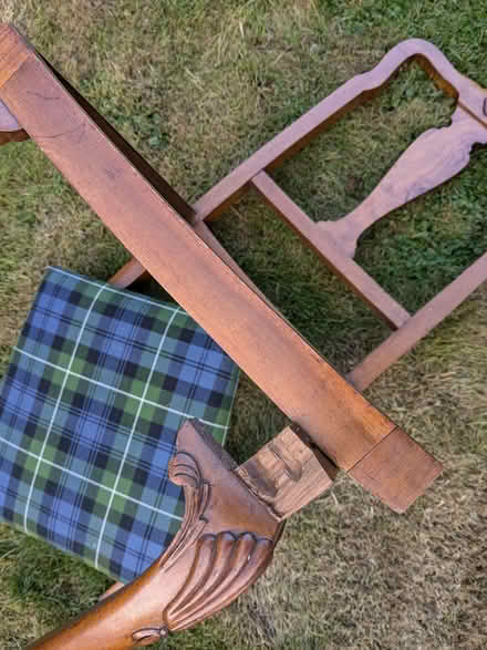 Photo of free Antique (?) chair; needs repairing? (AB24) #2
