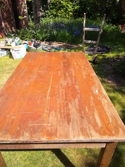 Photo of free Wooden table (Emsworth PO10) #2