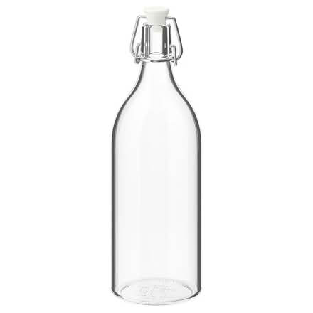 Photo of Glass bottle with stopper (Chingford Mount E4) #1