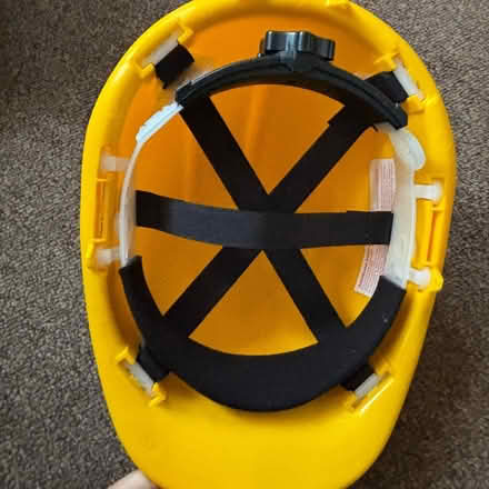 Photo of free Yellow safety helmet (hard hat) Adjustable size (Dunkirk NG7) #4