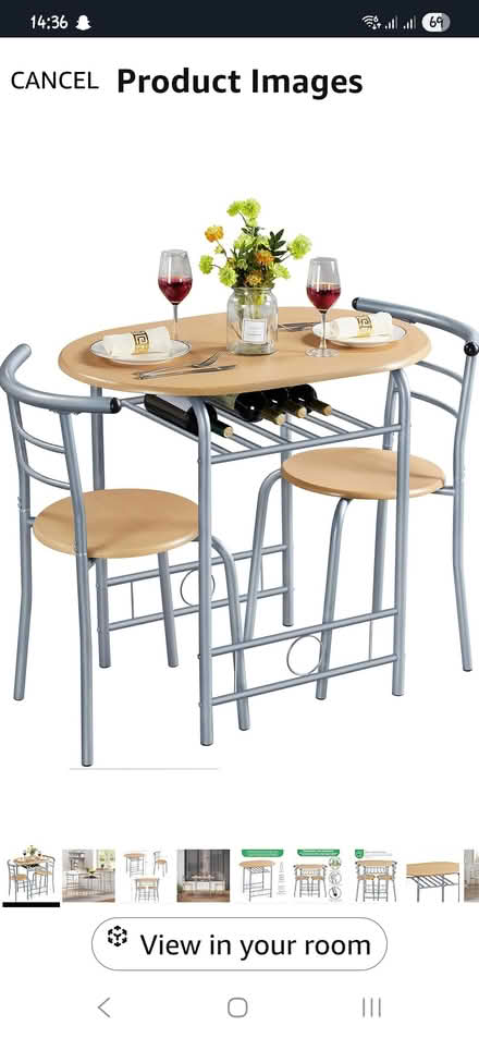 Photo of free Small table & chairs (Blackpool (FY2)) #1