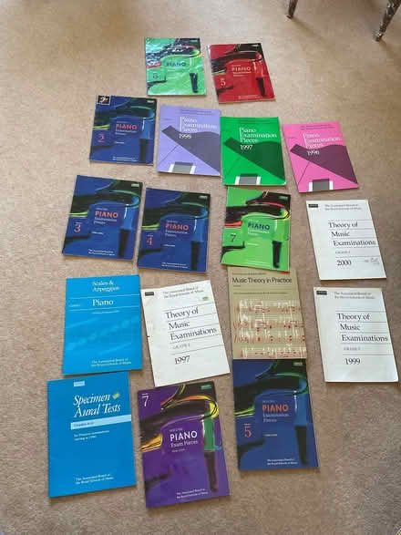 Photo of free Various Piano Examination Pieces 1996- 2004 (Crown Wood RG12) #1