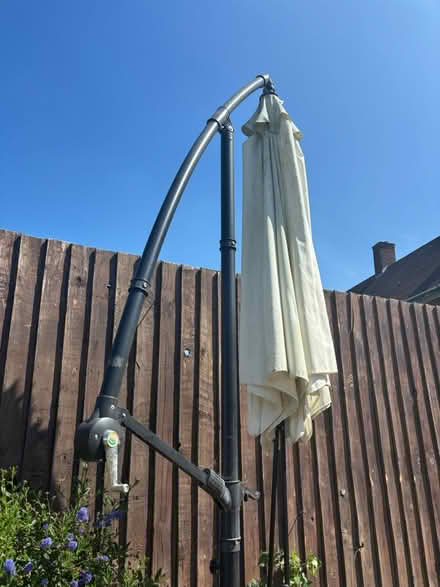 Photo of free Hanging garden umbrella (Hampton Peterborough) #3