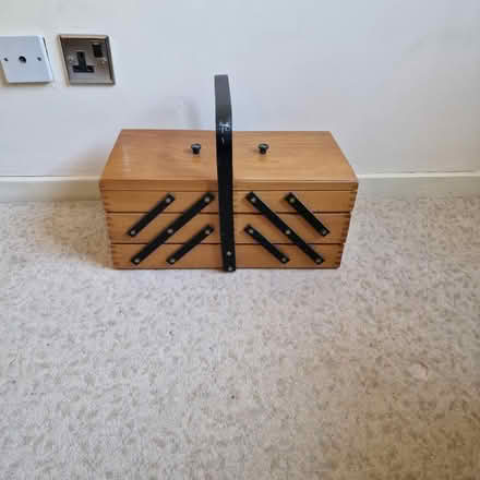 Photo of free Wooden Cantilever Sewing Boxes (Abingdon North) #4