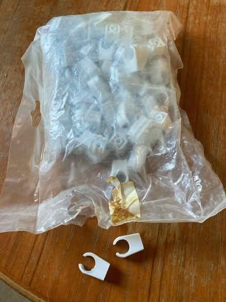 Photo of free Bag of pipe clips (St Leonards on Sea TN37) #1