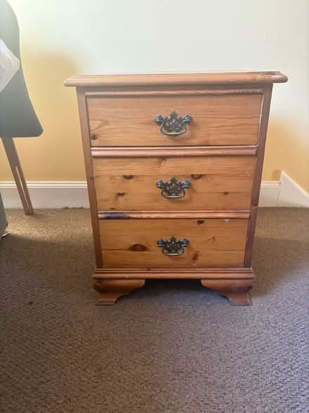 Photo of free Small Bedside Drawers (Borrowash DE72) #1