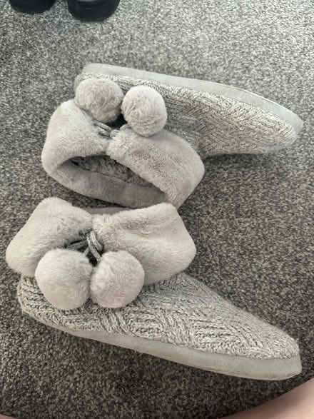 Photo of free Gray slipper boots (South Shields NE33) #2