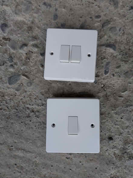 Photo of free Light switches, white (Bucknell SY7) #1