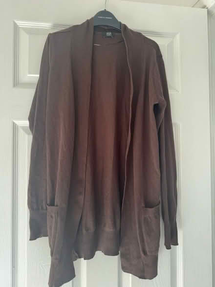 Photo of free Brown cardigan size 8/10/12 (GL3) #1