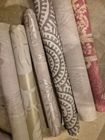 Photo of free Job lot of luxury high end wall paper rolls (Chiswick W4) #4