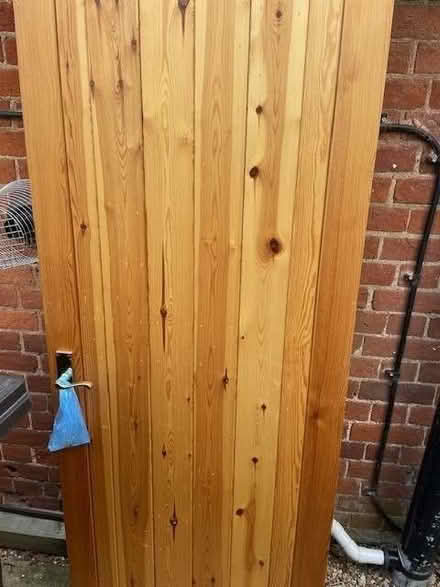 Photo of free 30 inch internal solid pine door (Weston SG4) #1