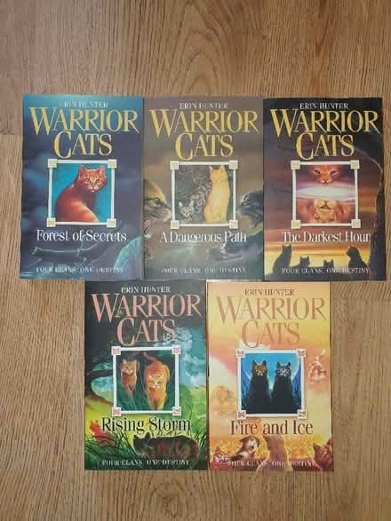 Photo of free Warrior Cats Books x5 (Denton M34) #1