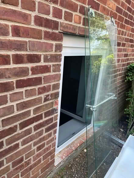 Photo of free glass sliding shower doors (Tenleytown) #1