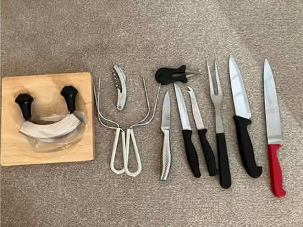 Photo of free Knives and kitchen utensils (Norfolk Park S2) #1