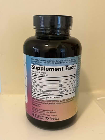 Photo of free Calcium + Vit D3 supplement (Berkeley, near Claremont Hotel) #2