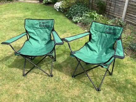 Photo of free 2 Folding Camping Chairs (Hawley GU17) #1