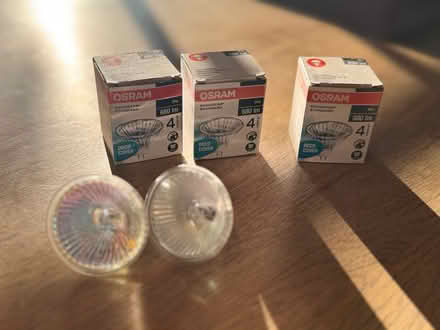 Photo of free Osram 50w halogen light bulbs (Peppard Common RG9) #2