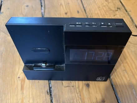Photo of free Charging dock with clock for older Apple iPhones (Bryn-y-cochin SY12) #3