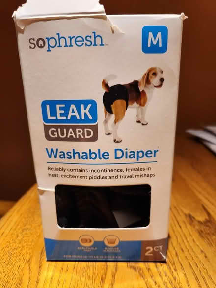 Photo of free Dog Washable Diapers (Bowie) #1