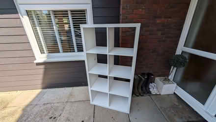 Photo of free IKEA Kallax Unit White (Wymington NN10) #2