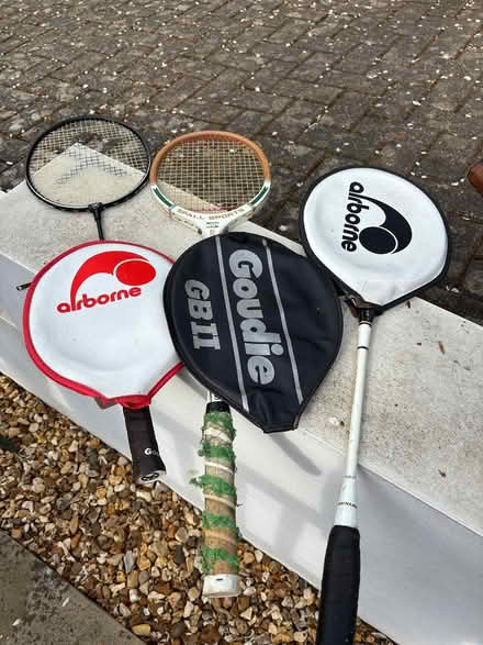 Photo of free 3 Badminton Rackets With Covers (Winfrith DT2) #2