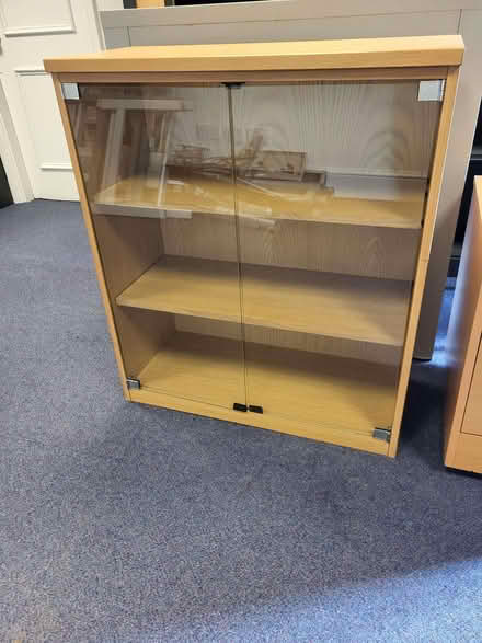 Photo of free Glass Fronted Shelving Cabinet (Cheadle SK8) #1