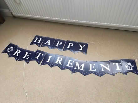 Photo of free Retirement banners, signs & balloons (Crowthorne RG45) #1