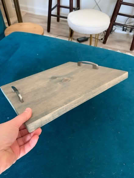 Photo of free Small wood tray (Montgomery Village) #2