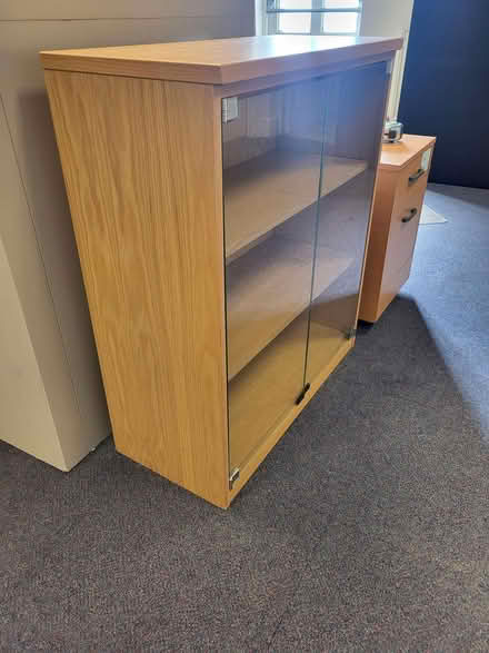 Photo of free Glass Fronted Shelving Cabinet (Cheadle SK8) #2