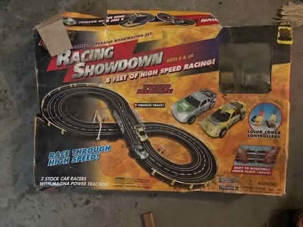 Photo of free racetrack with cars and controllers (west Roswell) #1
