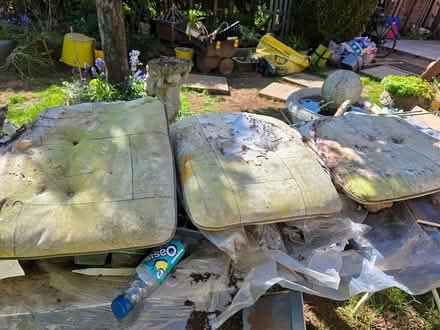 Photo of free 3 x Damaged Garden Cushions (WR14 Malvern Link) #1
