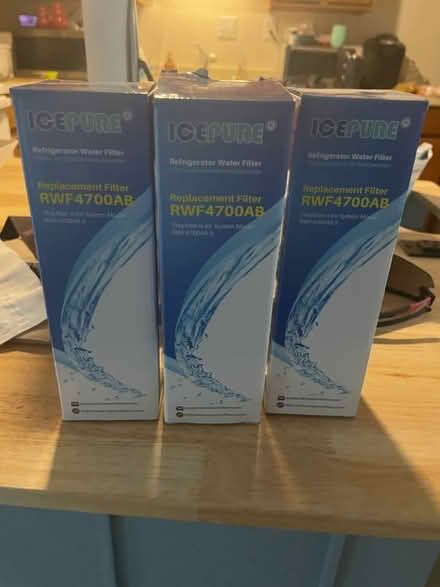Photo of free 3 refrigerator water filters (Elkridge) #1