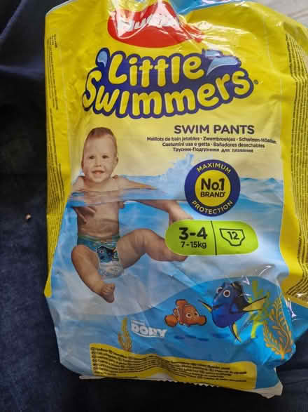Photo of free 7 little swimmer nappies (Epsom KT19) #1