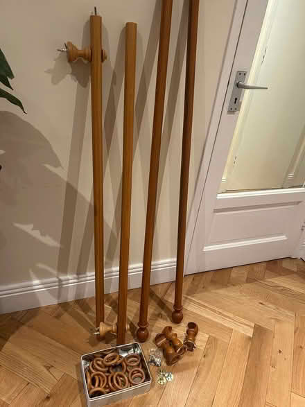 Photo of free Ironing board and 2curtain poles (Bray Town ,Co Wicklow) #2