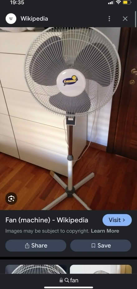 Photo of stand up fan (sidcup DA15) #1