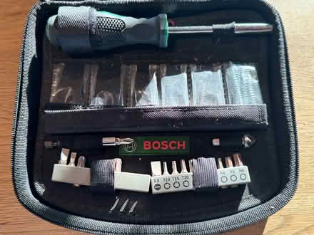 Photo of free Bosch drill bits & screwdriver (Peppard Common RG9) #4