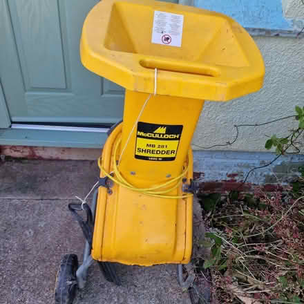 Photo of free Garden Shredder/chipper (Watcombe TQ2) #1