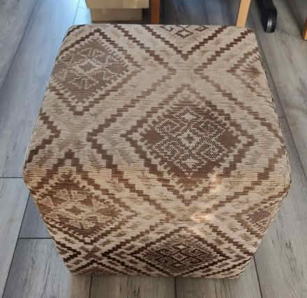 Photo of free Dunelm footstool Pouffe cube (Cowley OX4) #2