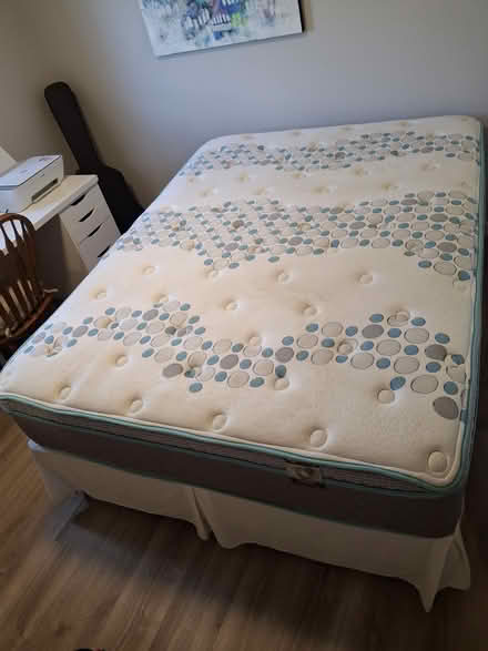Photo of free Queen bed/box spring/bed frame (Citadel NW) #1