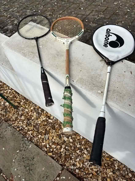 Photo of free 3 Badminton Rackets With Covers (Winfrith DT2) #1