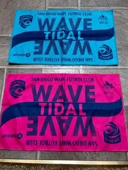 Photo of free San Diego wave towels (Olympia high school) #1
