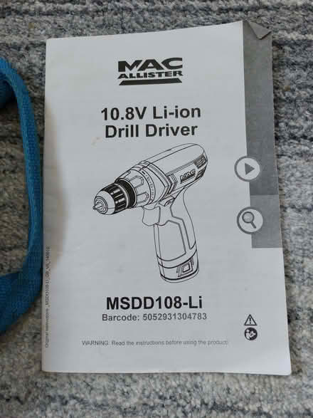 Photo of free Cordless Drill Driver 10.8V (Humphrey's End GL6) #2