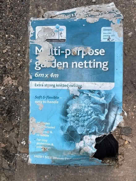 Photo of free Garden netting unused (Eastbourne BN20) #1