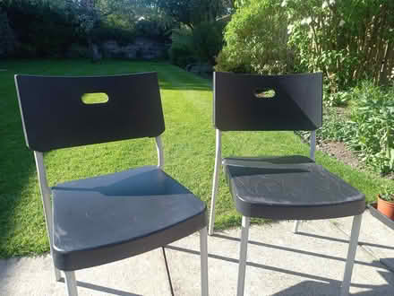Photo of free 2 IKEA stacking chairs (Harrogate HG2) #1