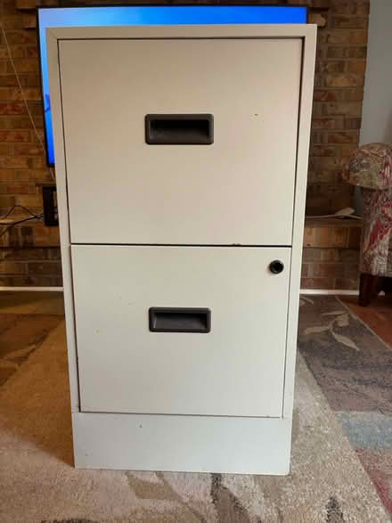 Photo of free Metal 2 drawer filing cabinet (West Chester) #1