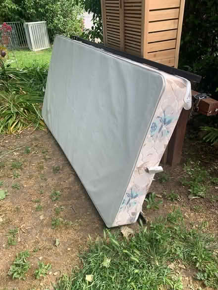 Photo of free Box Spring Twin & Metal Frame (Sunnyvale 94087) #1